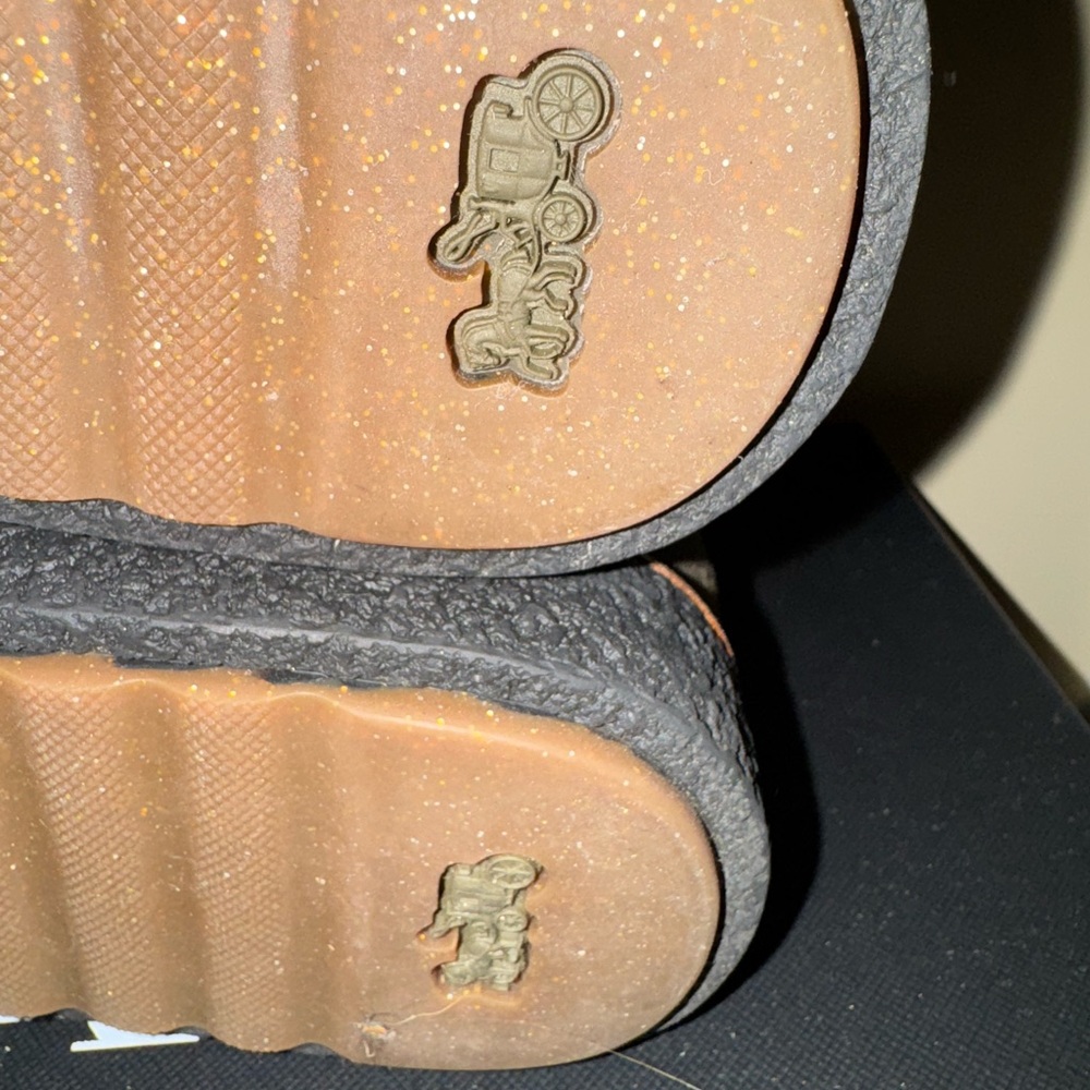 COACH  Shearling-Lined Moto Boots Suede size 8 NEW NIB - Picture 12 of 14